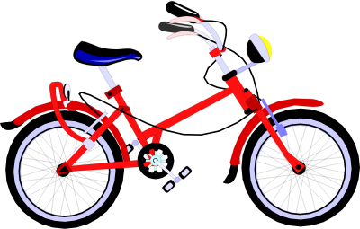 Clipart eines Fahrrades